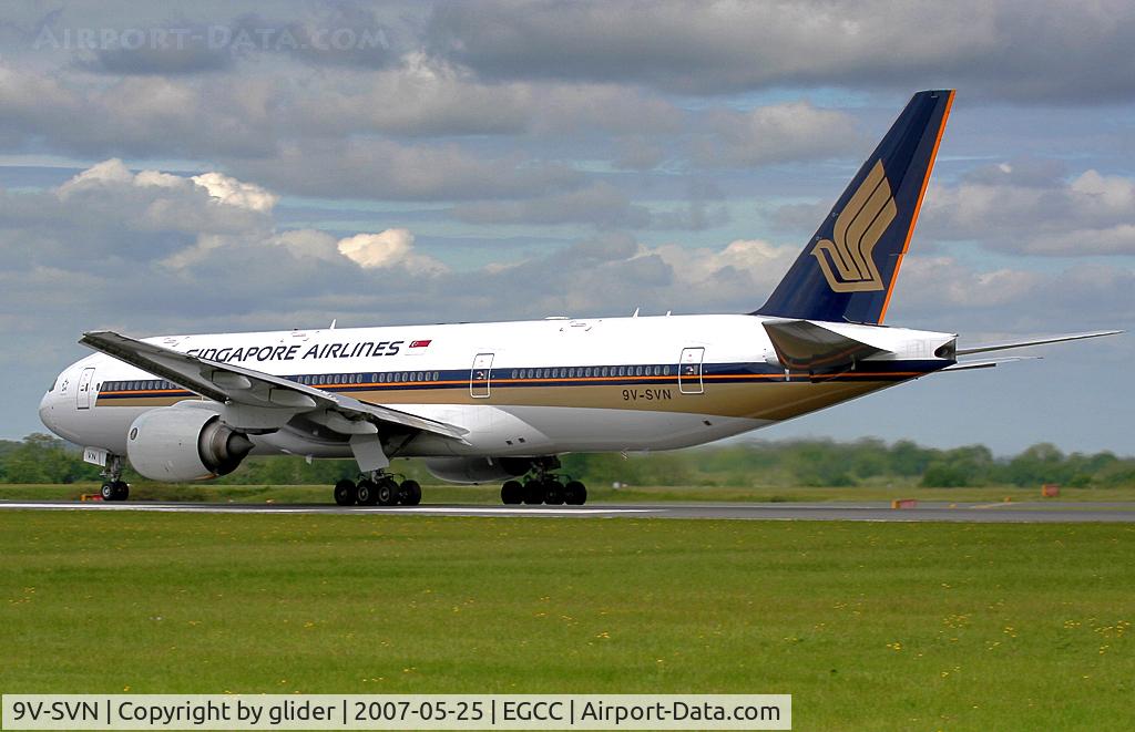 9V-SVN, 2003 Boeing 777-212/ER C/N 30873, Outbound for Singapore