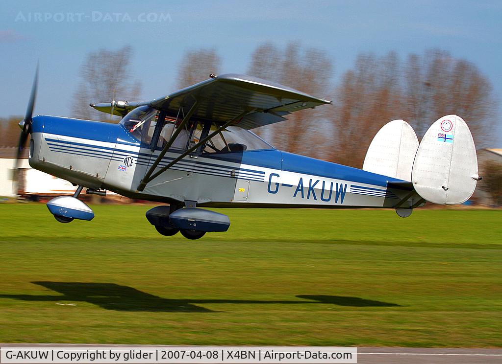 G-AKUW, 1948 Chrislea CH-3 Super Ace 2 C/N 105, I believe this to be one of only two of type flying in the UK