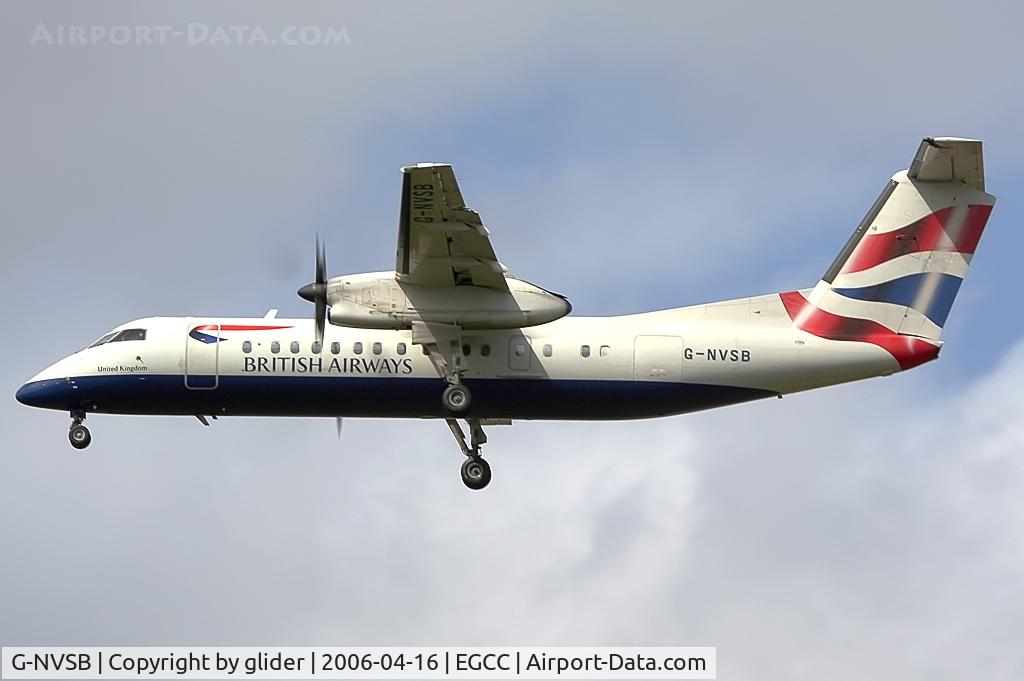 G-NVSB, 1998 De Havilland Canada DHC-8-311 Dash 8 C/N 517, Finals