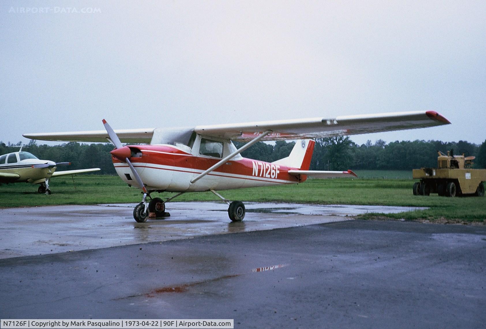 N7126F, 1966 Cessna 150F C/N 15063726, Cessna 150F