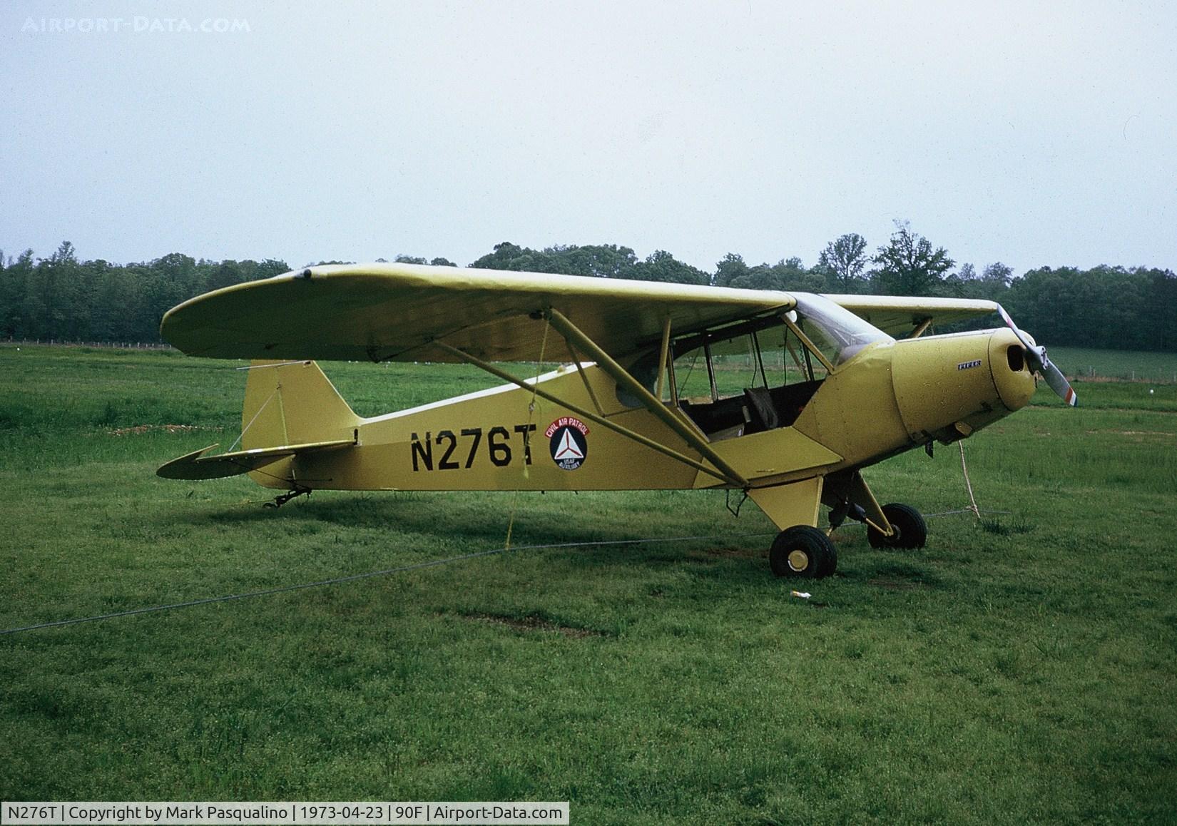 N276T, 1953 Piper PA-18 C/N 18-2390, Piper PA-18