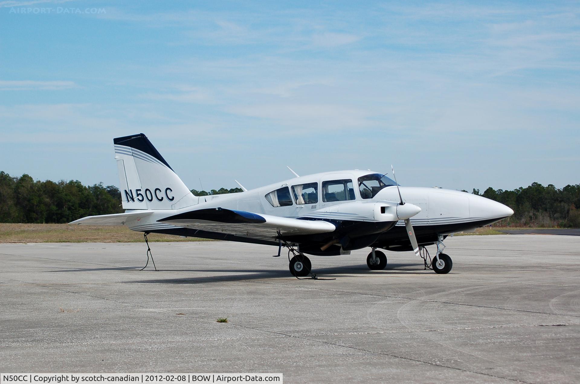 N50CC, 1974 Piper PA-23-250 C/N 27-7405360, 1974 Piper PA-23-250 N50CC at Bartow Municipal Airport, Bartow, FL
