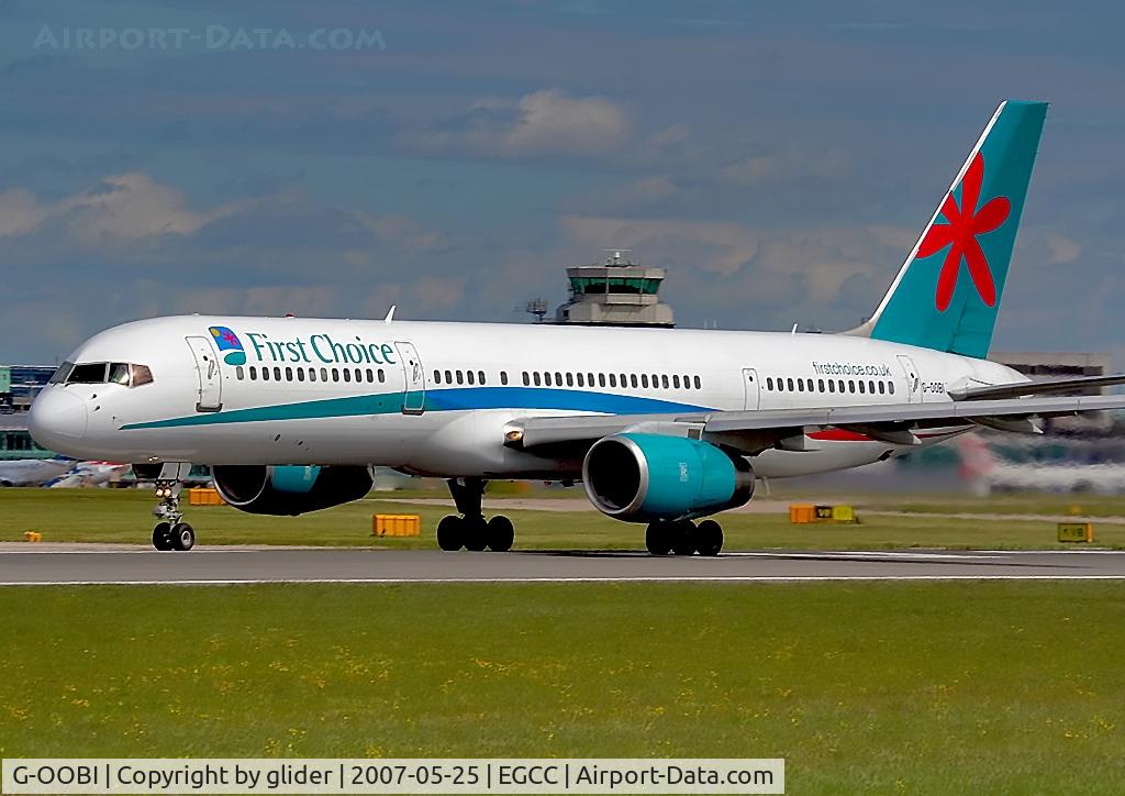 G-OOBI, 1993 Boeing 757-2B7 C/N 27146, Lining up