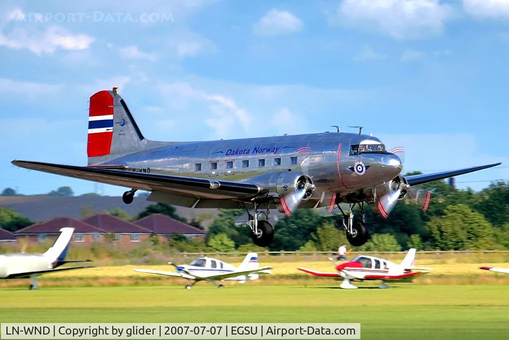 LN-WND, 1943 Douglas C-53D-DO Skytrooper (DC-3A) C/N 11750, Beautifully maintained example of type!