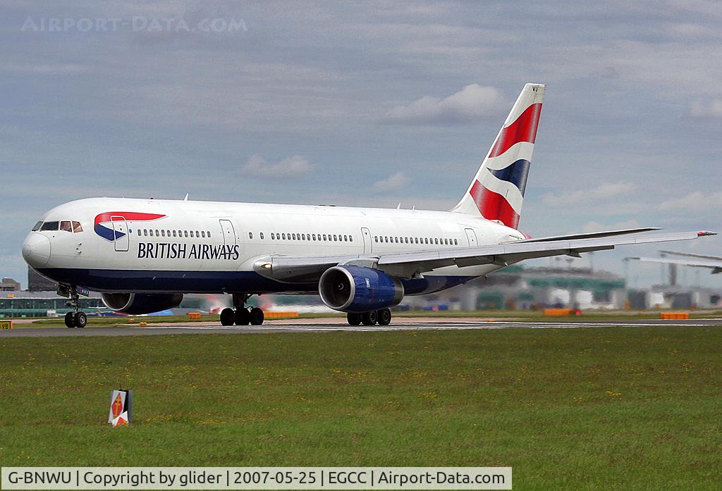G-BNWU, 1993 Boeing 767-336 C/N 25829, Pond crossing in prospect!