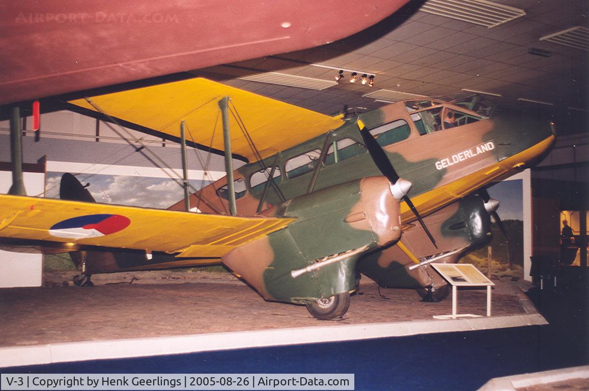 V-3, 1944 De Havilland DH-89B Dominie C/N 6740, MLM - Netherlands Airforce Museum - Soesterberg