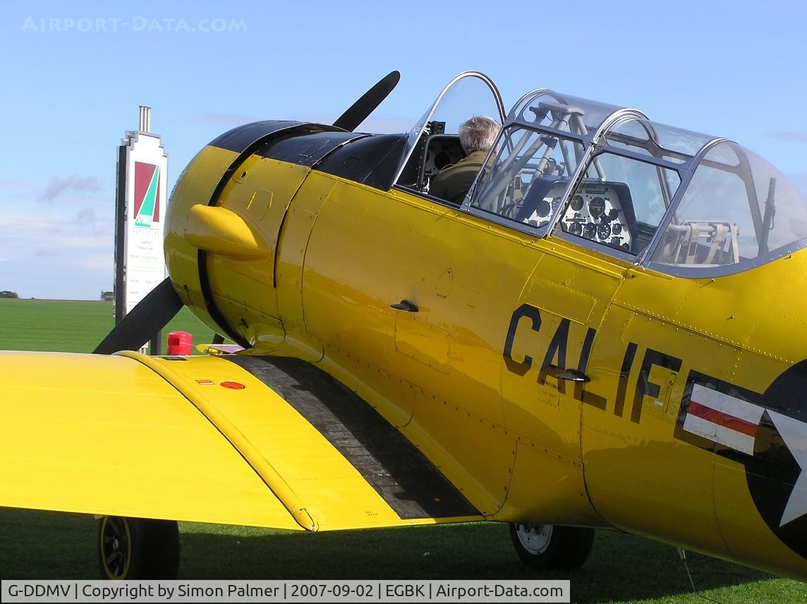 G-DDMV, 1952 North American T-6G Texan C/N 168-313, Locally-based Harvard at Sywell