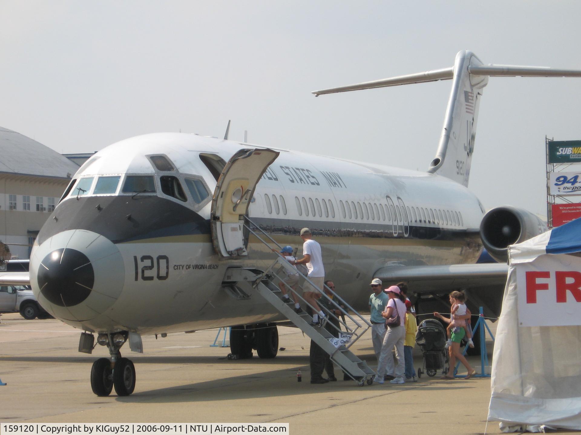 159120, 1973 McDonnell Douglas C-9B Skytrain II C/N 47586, City of Virginia beach