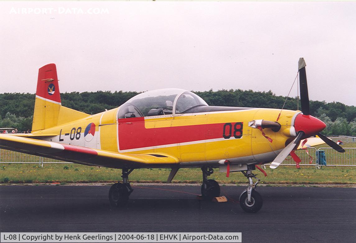 L-08, Pilatus PC-7 Turbo Trainer C/N 545, Openhouse Dutch AF at Volkel AFB