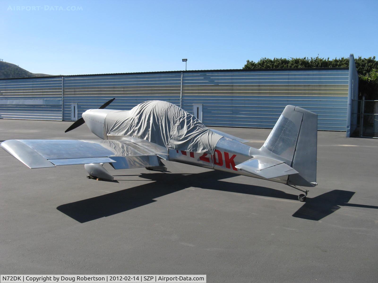 N72DK, Vans RV-8 C/N 82427, 2010 Koon VAN's RV-8