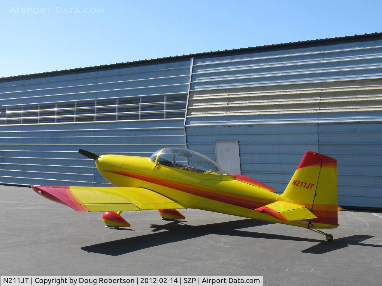 N211JT, 2006 Vans RV-8 C/N 81002, 2006 Taylor VAN's RV-8, Lycoming O-320-A2B 150 Hp