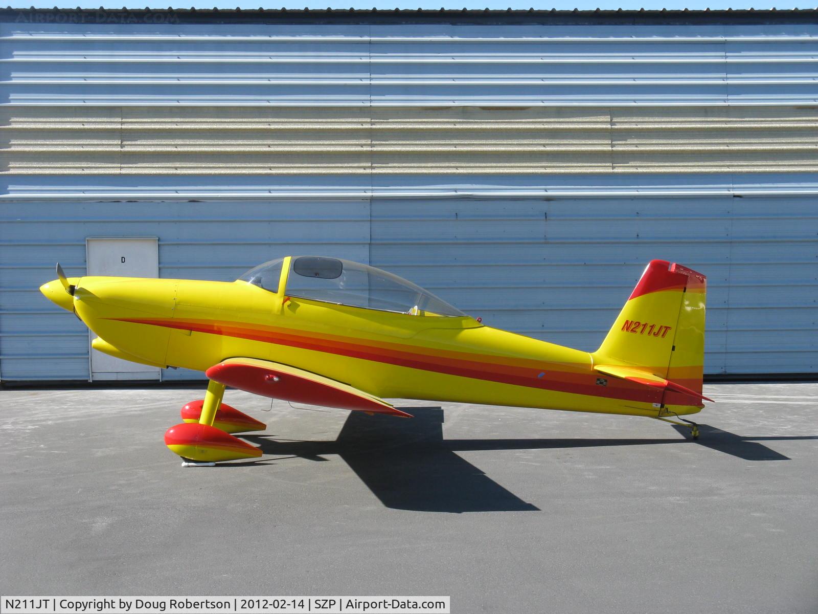 N211JT, 2006 Vans RV-8 C/N 81002, 2006 Taylor VAN's RV-8, Lycoming O-320-A2B 150 Hp