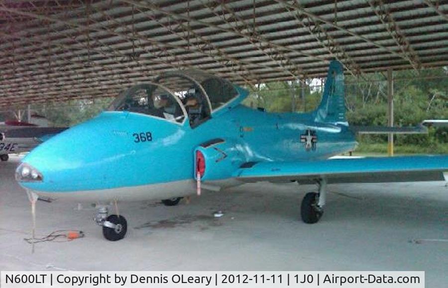 N600LT, 1972 BAC 84 Jet Provost T.5A C/N EEP/JP/1018, N600LT on the ramp