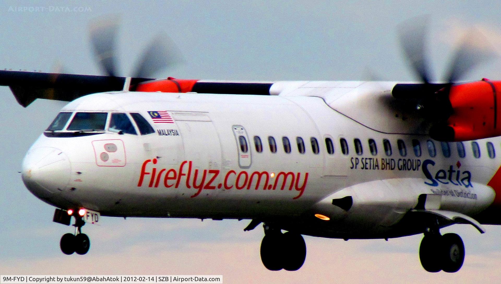 9M-FYD, 2008 ATR 72-212A C/N 830, Firefly