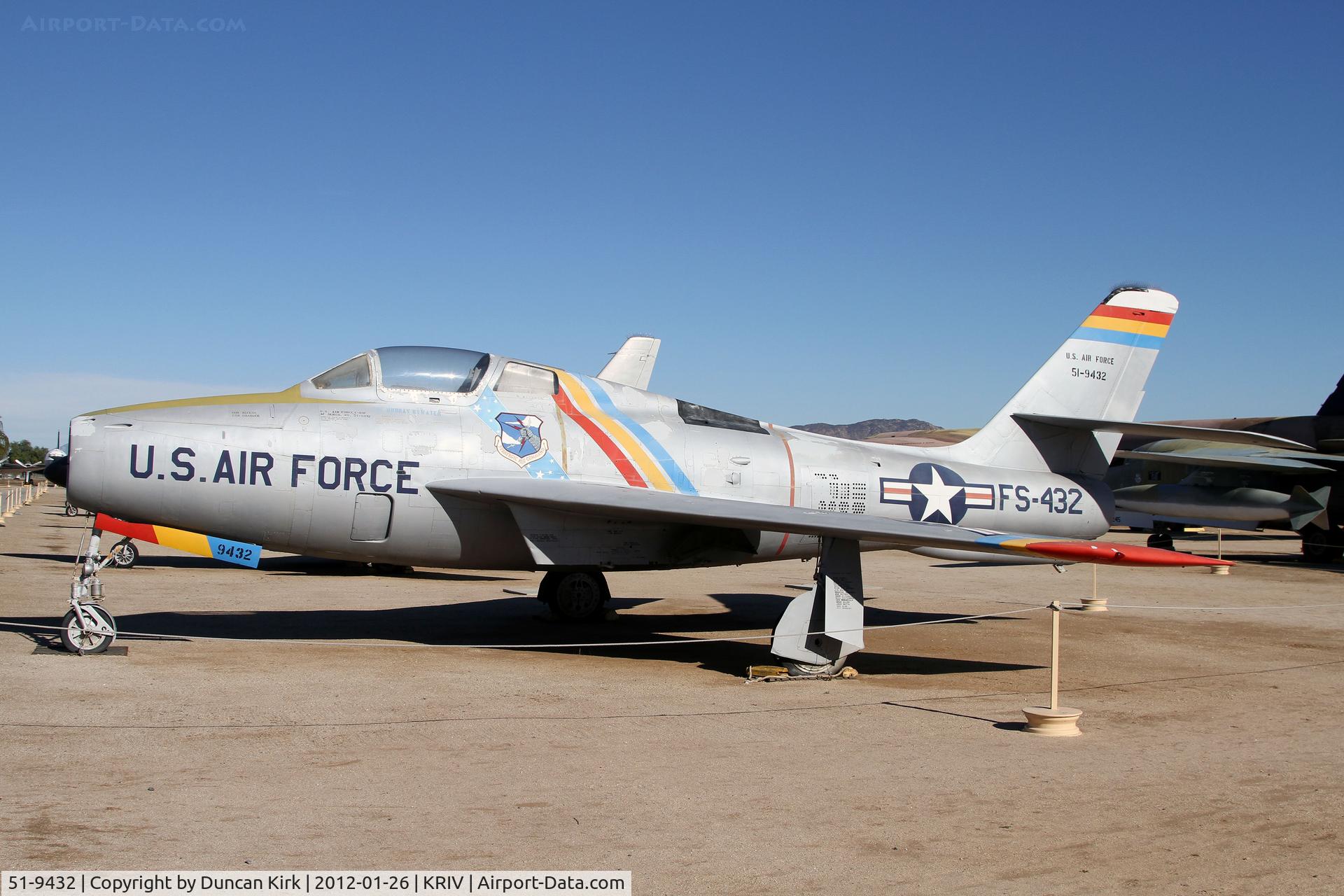 51-9432, 1951 General Motors F-84F Thunderstreak C/N Not found 51-9432, What a gem. Would love to hear this fire up!