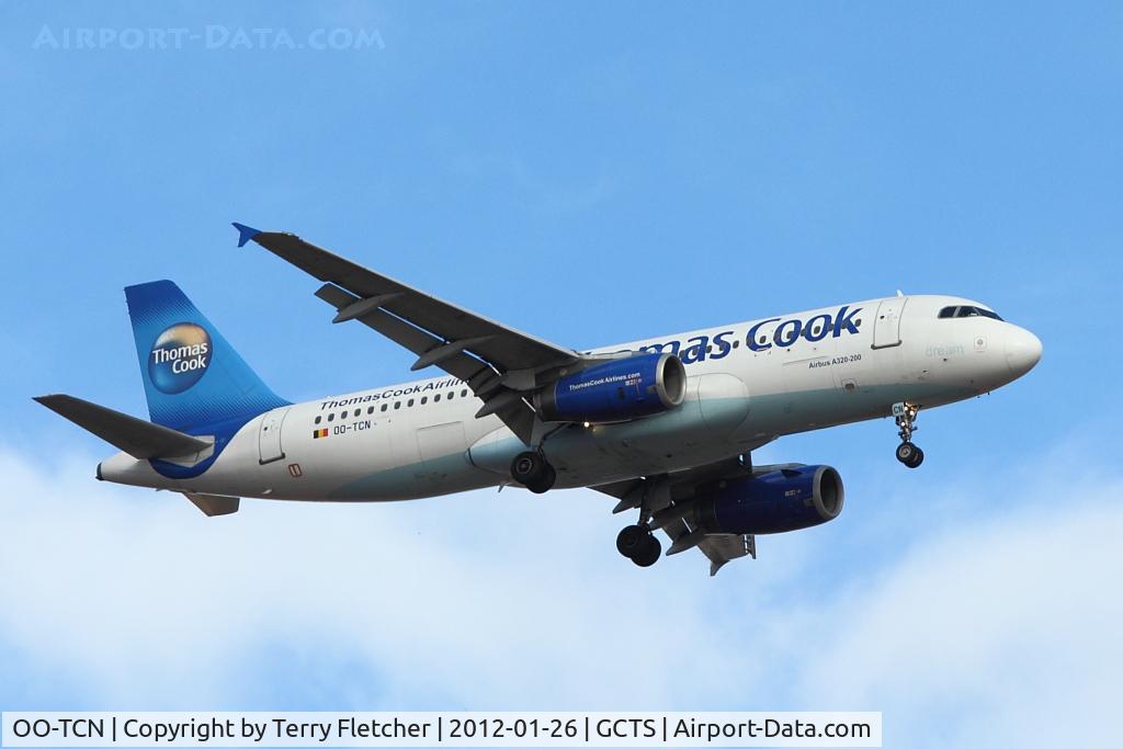 OO-TCN, 1993 Airbus A320-232 C/N 425, Thos Cook Belgium 1993 Airbus A320-232, c/n: 425
