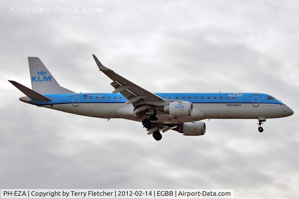 PH-EZA, 2008 Embraer 190LR (ERJ-190-100LR) C/N 19000224, KLM 2008 Embraer ERJ-190-100STD, c/n: 19000224