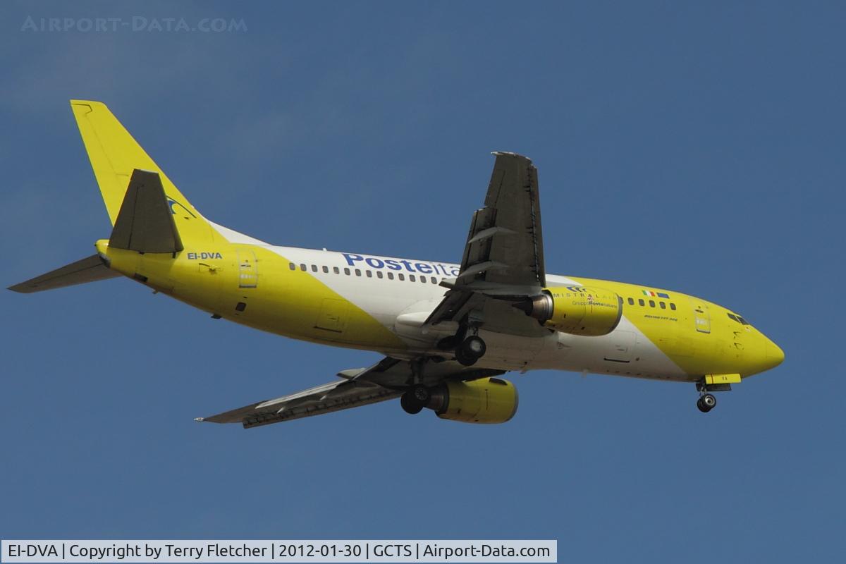 EI-DVA, 1991 Boeing 737-36E(QC) C/N 25159, 1991 Boeing 737-36E, c/n: 25159 on approach to Tenerife South