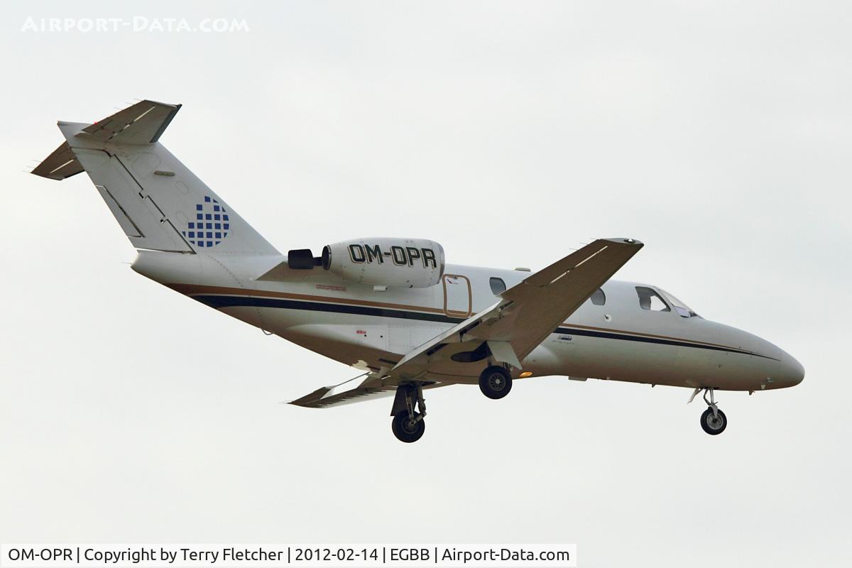 OM-OPR, 1995 Cessna 525 CitationJet C/N 525-0101, 1995 Cessna 525 CitationJet, c/n: 525-0101