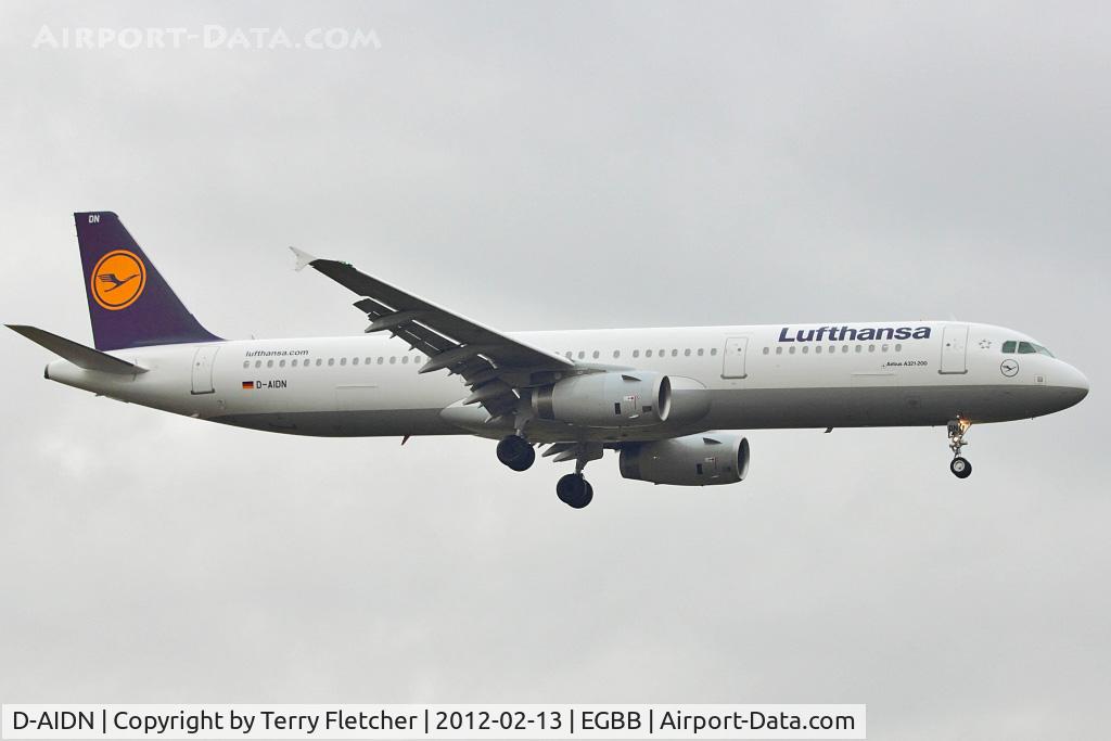 D-AIDN, 2011 Airbus A321-231 C/N 4976, Lufthansa 2011 Airbus A321-231, c/n: 4976