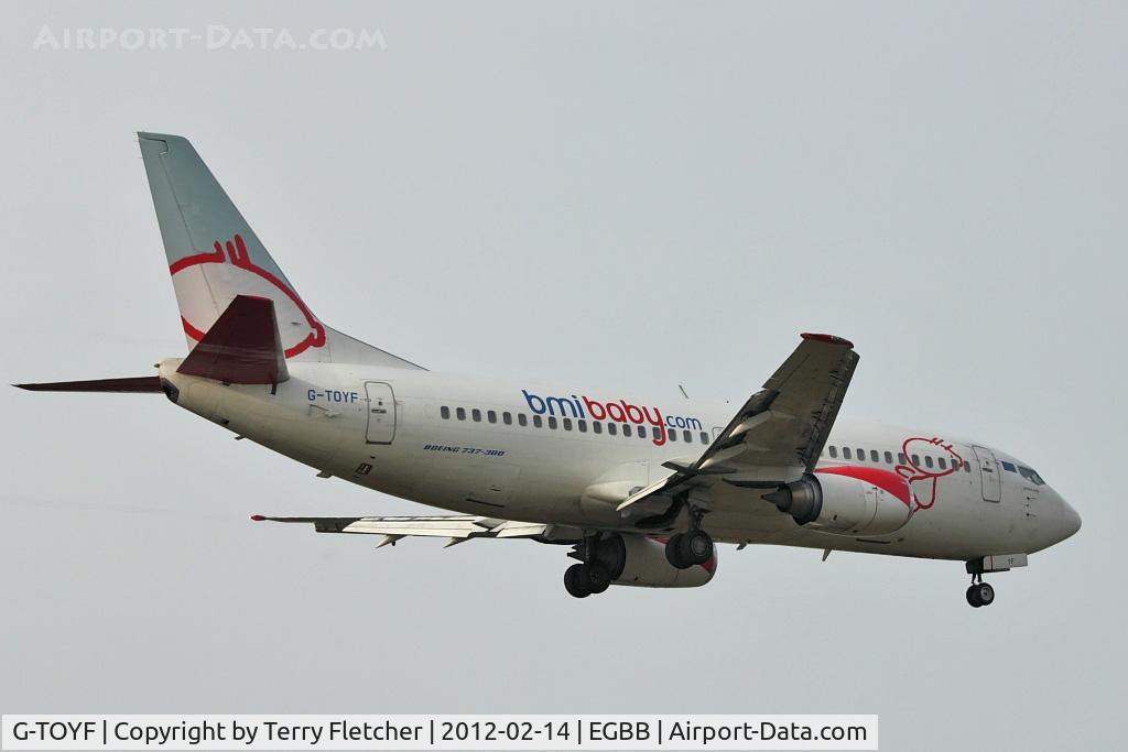 G-TOYF, 1997 Boeing 737-36N C/N 28557, BMI BABY 1997 Boeing 737-36N, c/n: 28557