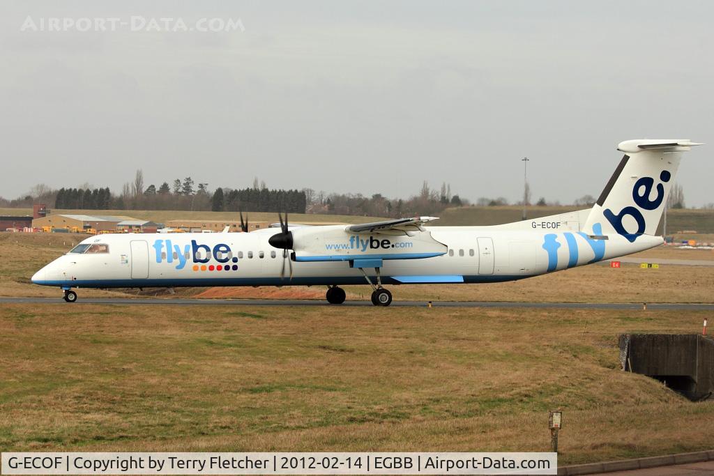 G-ECOF, 2008 De Havilland Canada DHC-8-402Q Dash 8 C/N 4216, FLYBE 2008 De Havilland Canada DHC-8-402Q, c/n: 4216