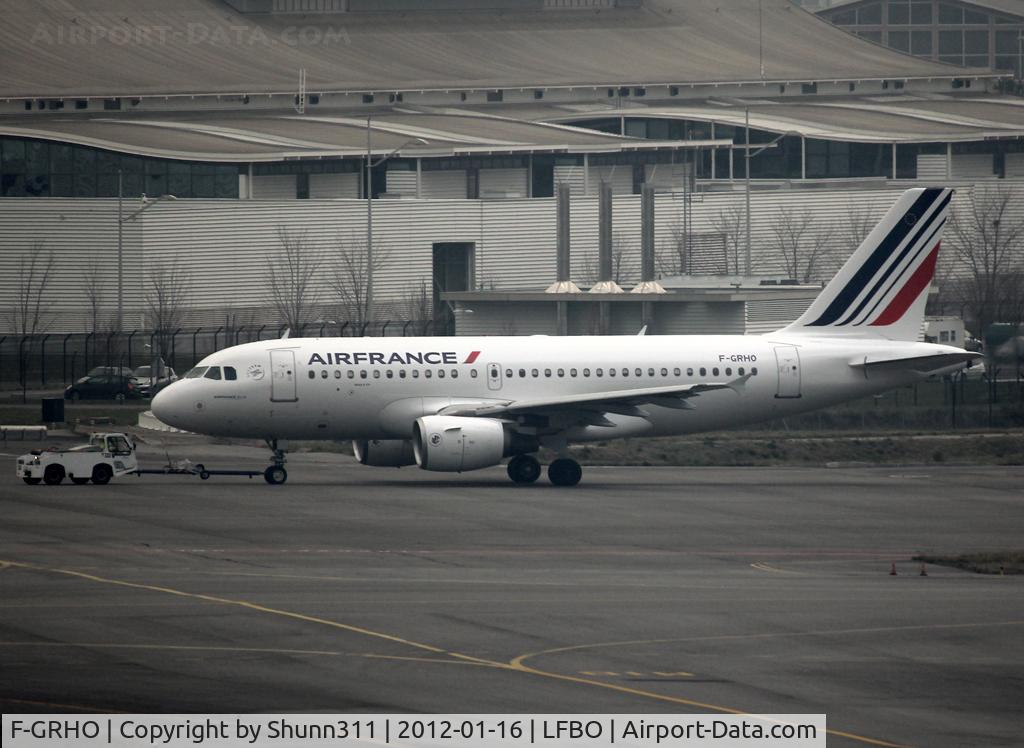 F-GRHO, 2000 Airbus A319-111 C/N 1271, With new c/s...