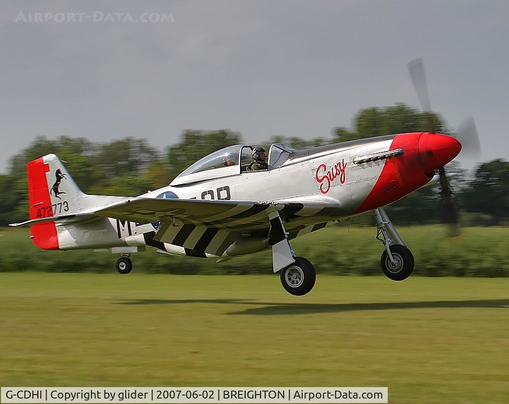 G-CDHI, 1944 North American P-51D Mustang C/N 122-39232, Now resident in Germany I believe