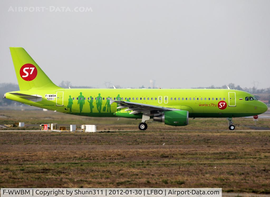 F-WWBM, 2012 Airbus A320-214 C/N 5001, C/n 5001 - To be VQ-BOA