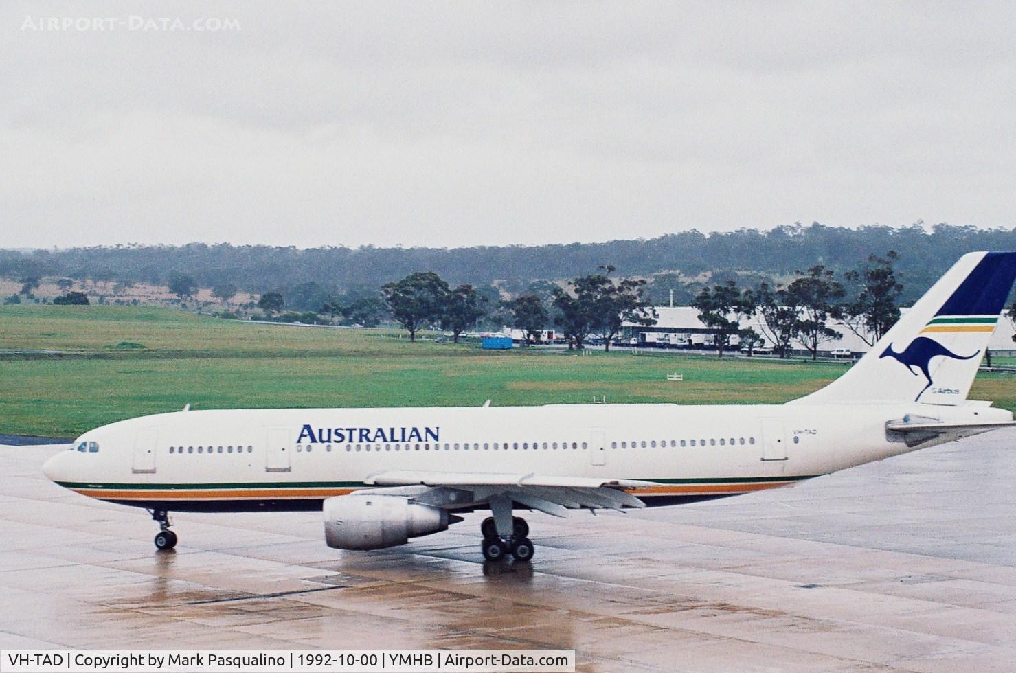 VH-TAD, 1982 Airbus A300B4-203 C/N 196, Airbus A300 B4-203