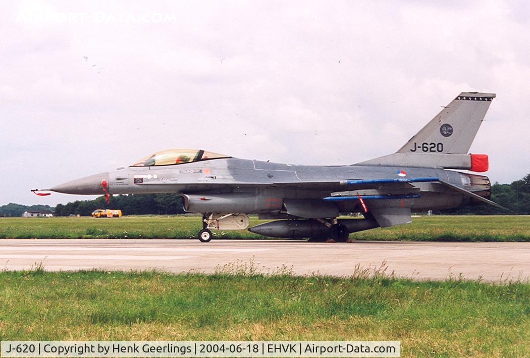 J-620, Fokker F-16A Fighting Falcon C/N 6D-20, Dutch AF Openday , Volkel AFB , June 2004