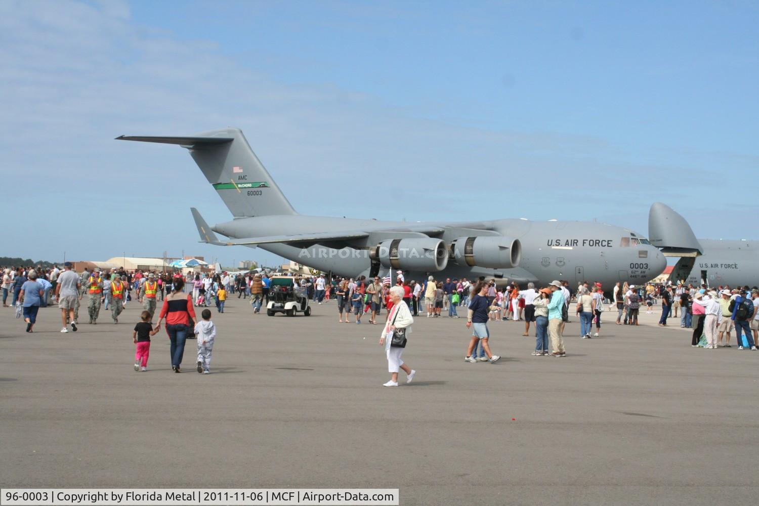 96-0003, 1996 McDonnell Douglas C-17A Globemaster III C/N P-35, C-17A