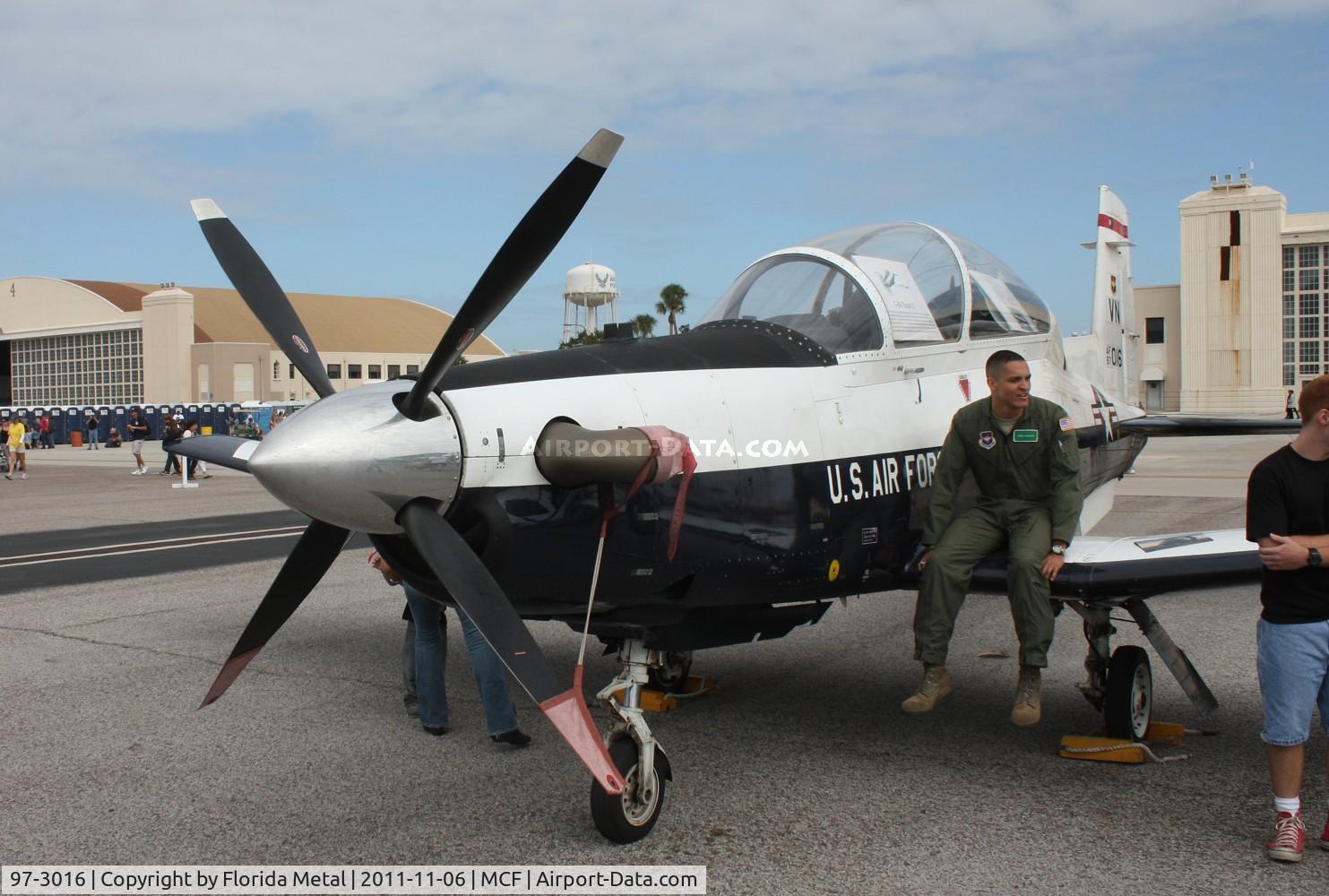 97-3016, 1997 Raytheon T-6A Texan II C/N PT-20, T-6A Texan II