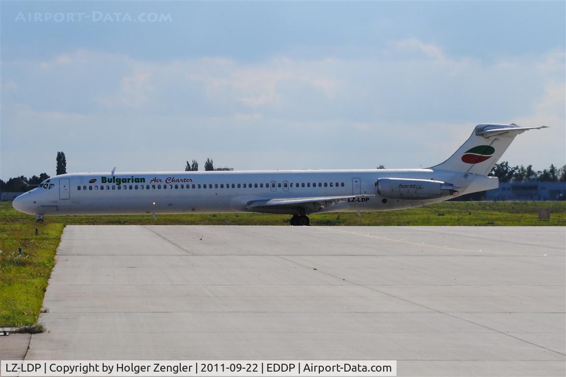 LZ-LDP, 1990 McDonnell Douglas MD-82 (DC-9-82) C/N 49973, Lining up for a return flight to Burgas/Bulgaria.