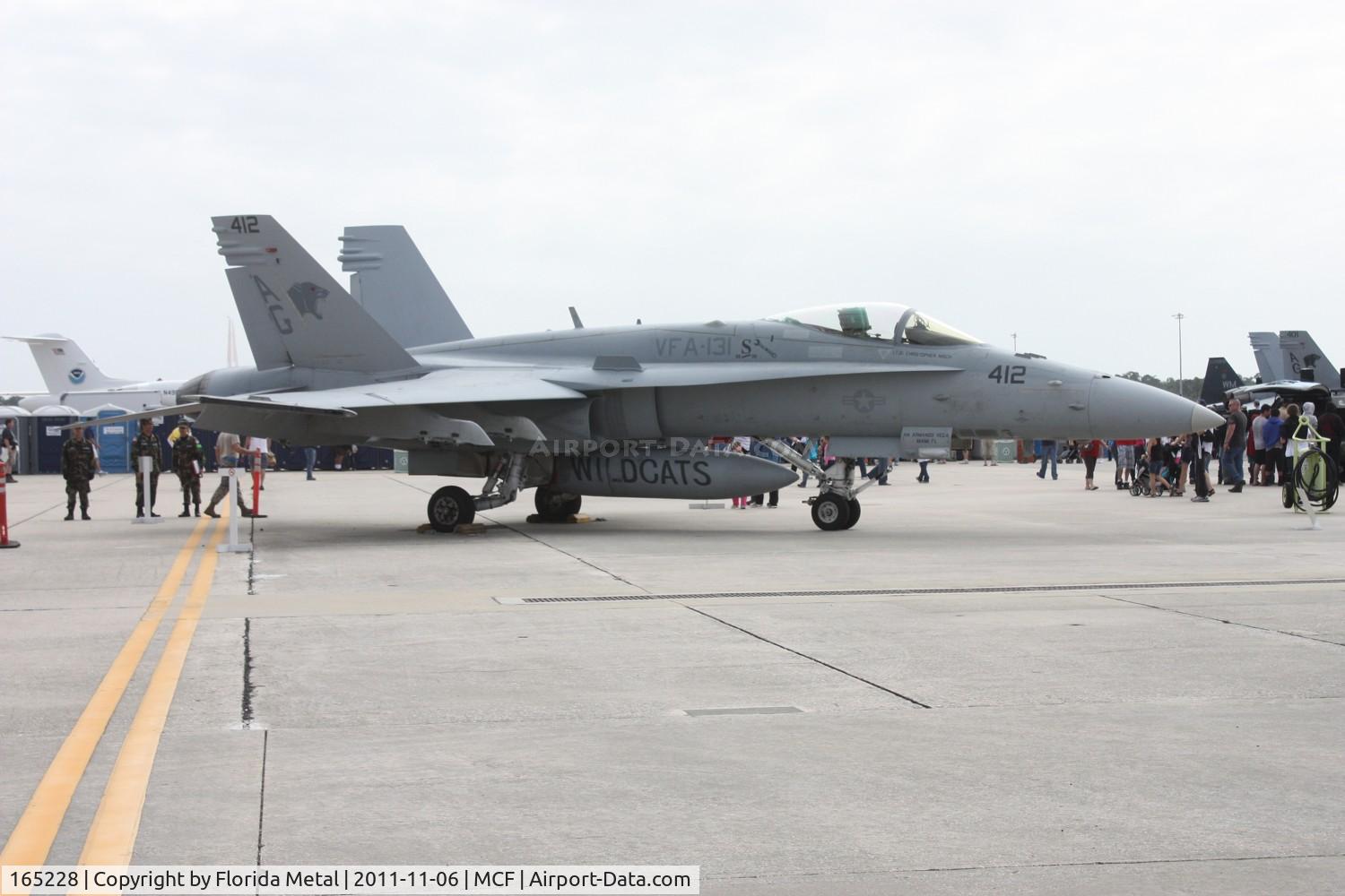 165228, McDonnell Douglas F/A-18C Hornet C/N 1415, F/A-18C