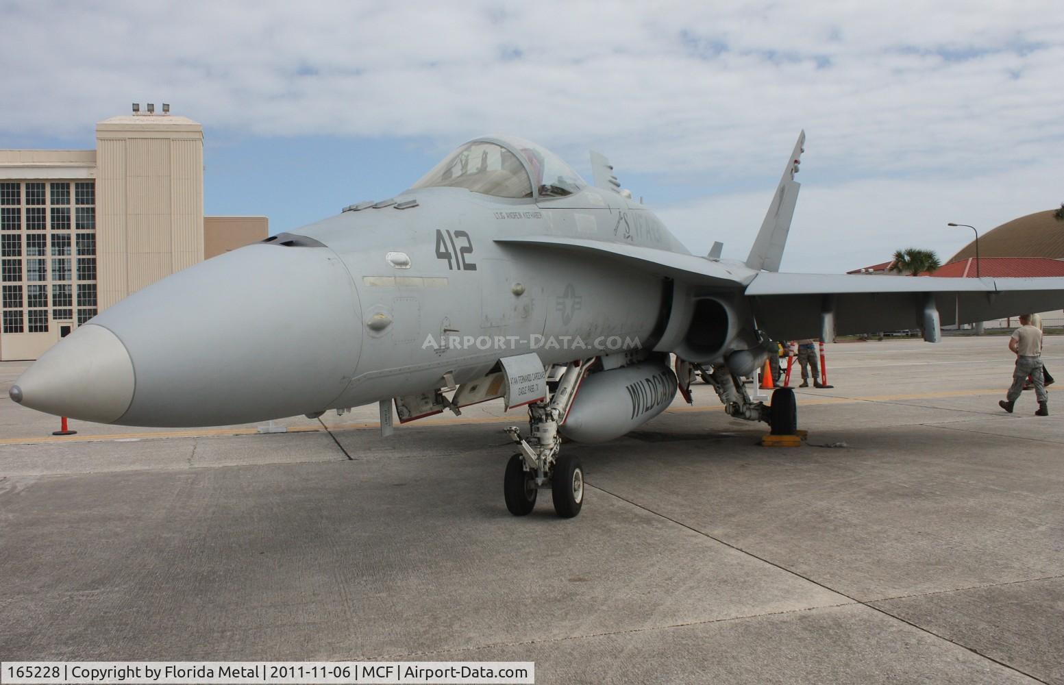 165228, McDonnell Douglas F/A-18C Hornet C/N 1415, F/A-18C