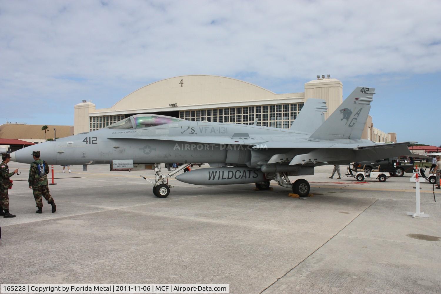 165228, McDonnell Douglas F/A-18C Hornet C/N 1415, F/A-18C