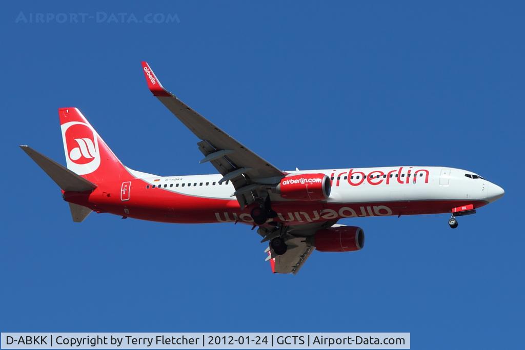 D-ABKK, 2010 Boeing 737-86J C/N 37753, Air Berlin 2010 Boeing 737-86J, c/n: 37753
