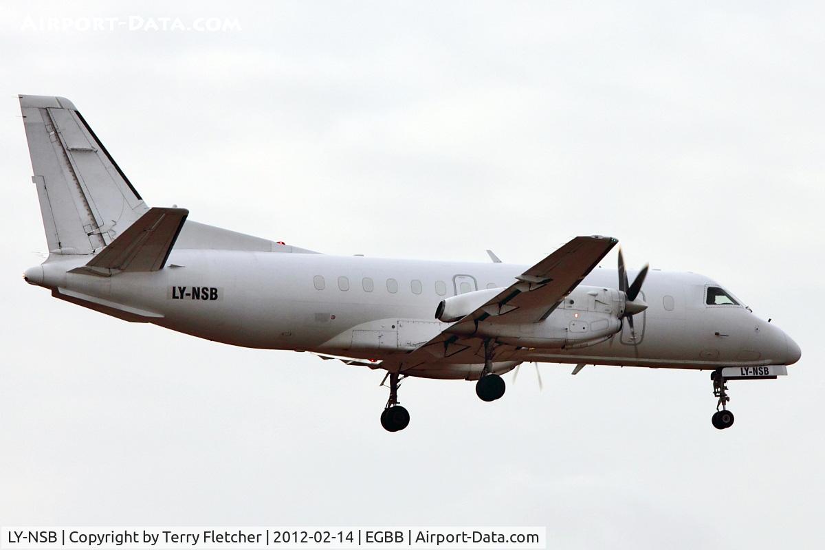 LY-NSB, 1985 Saab-Fairchild SF340(F) C/N 340A-045, 1985 Saab-Fairchild SF-340A(F), c/n: 340A-045