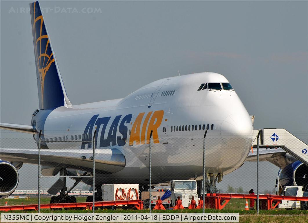 N355MC, 1985 Boeing 747-341 C/N 23395, Getting prepared for a new task....