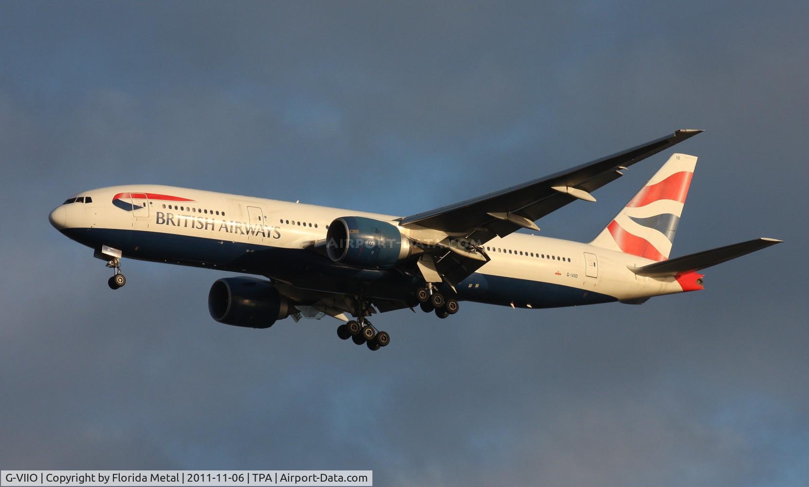 G-VIIO, 1999 Boeing 777-236 C/N 29320, British 777