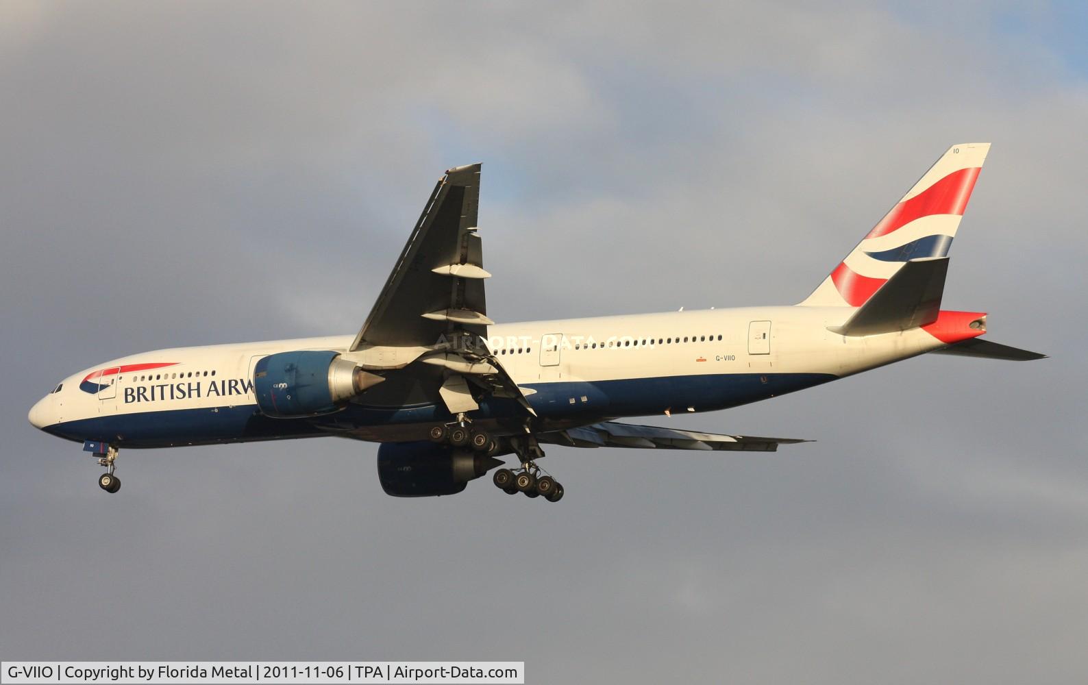 G-VIIO, 1999 Boeing 777-236 C/N 29320, British 777