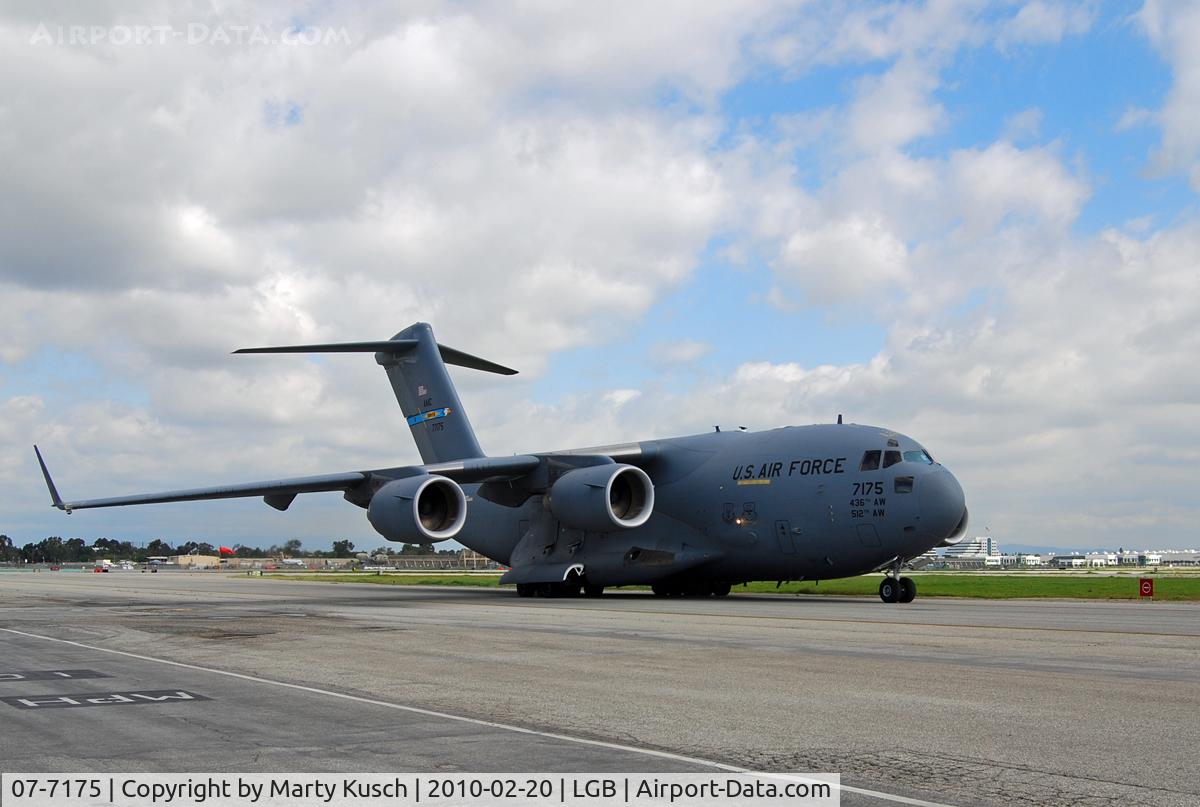 07-7175, 2007 Boeing C-17A Globemaster III C/N 50193/F192/P175, Home of the C-17