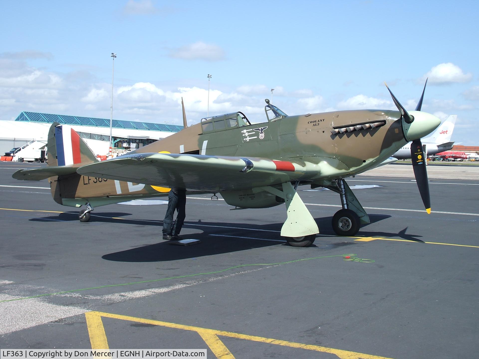 LF363, 1944 Hawker Hurricane IIC C/N 41H/469290, BofBMF Hurricane from Comed