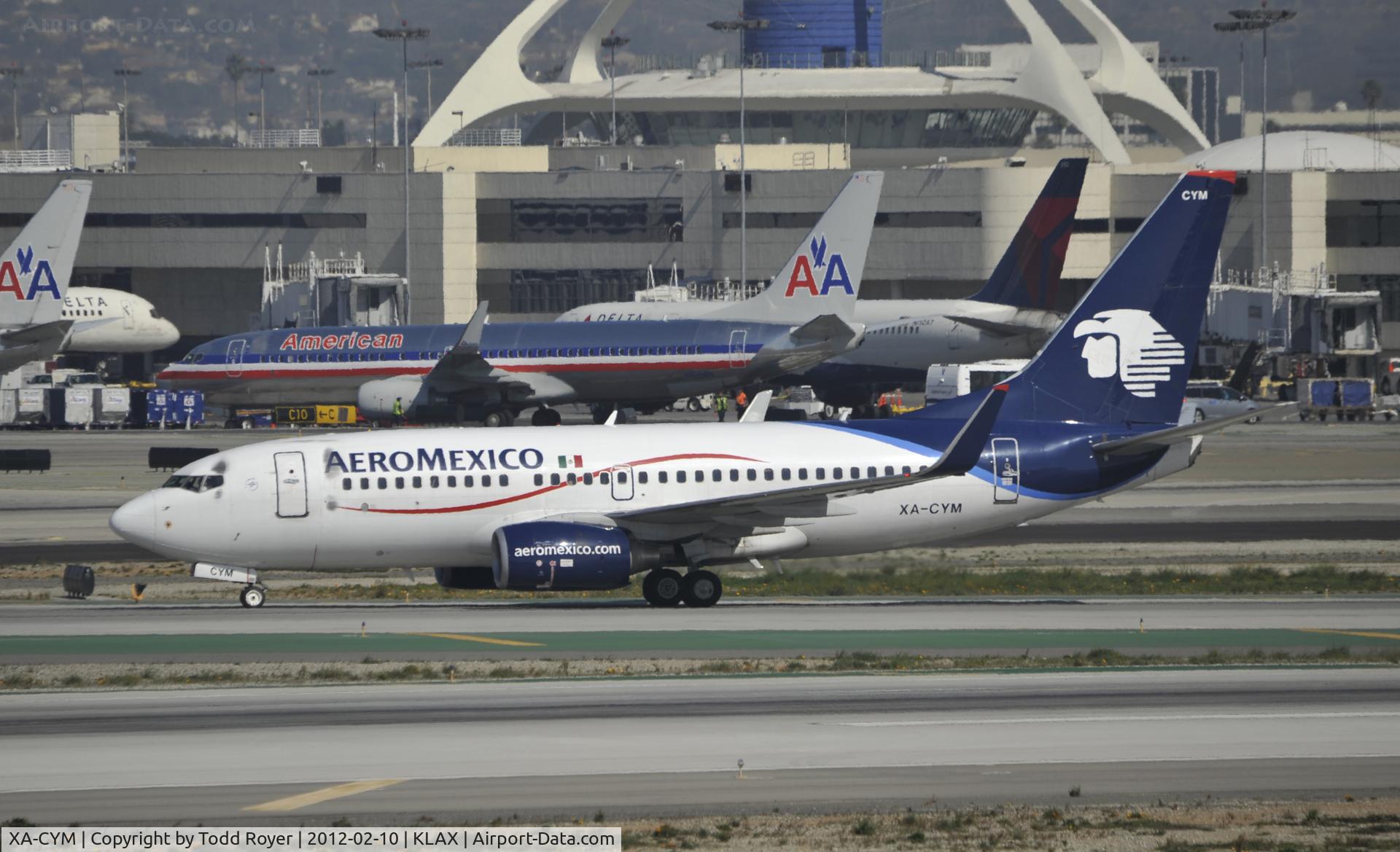 XA-CYM, 2007 Boeing 737-752 C/N 35124, Arrived on 25L