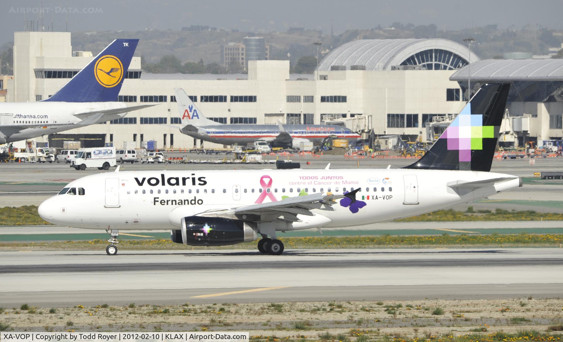 XA-VOP, 2010 Airbus A319-133LR C/N 4403, Arrived on 25L