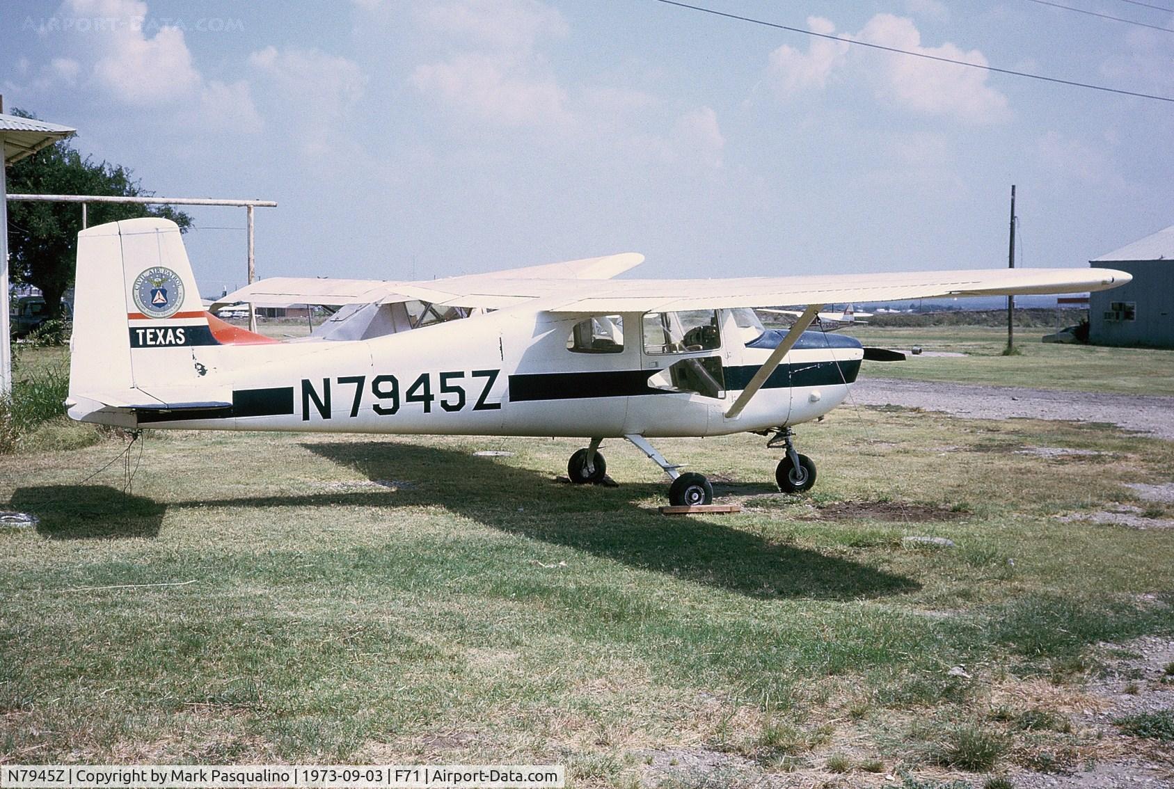 N7945Z, 1963 Cessna 150C C/N 15060045, Cessna 150C