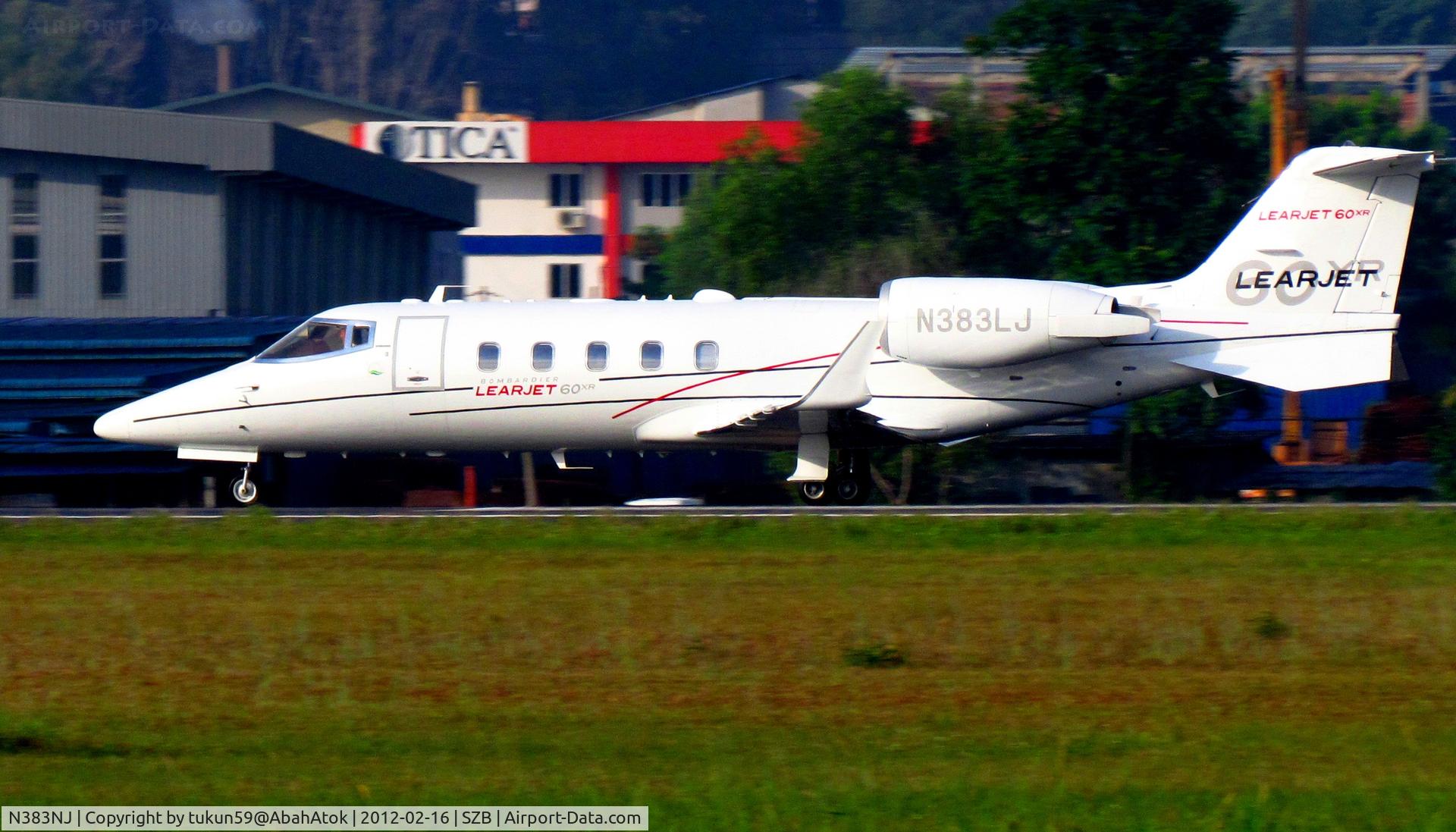 N383NJ, 2010 Learjet 60XR C/N 60-383, Global Flight
