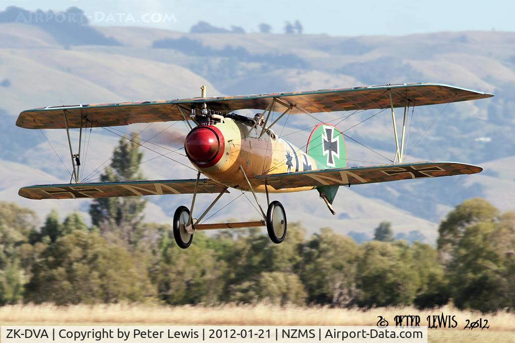 ZK-DVA, 2009 Albatros D-Va-1 Replica C/N 8258, The Vintage Aviator Ltd., Masterton