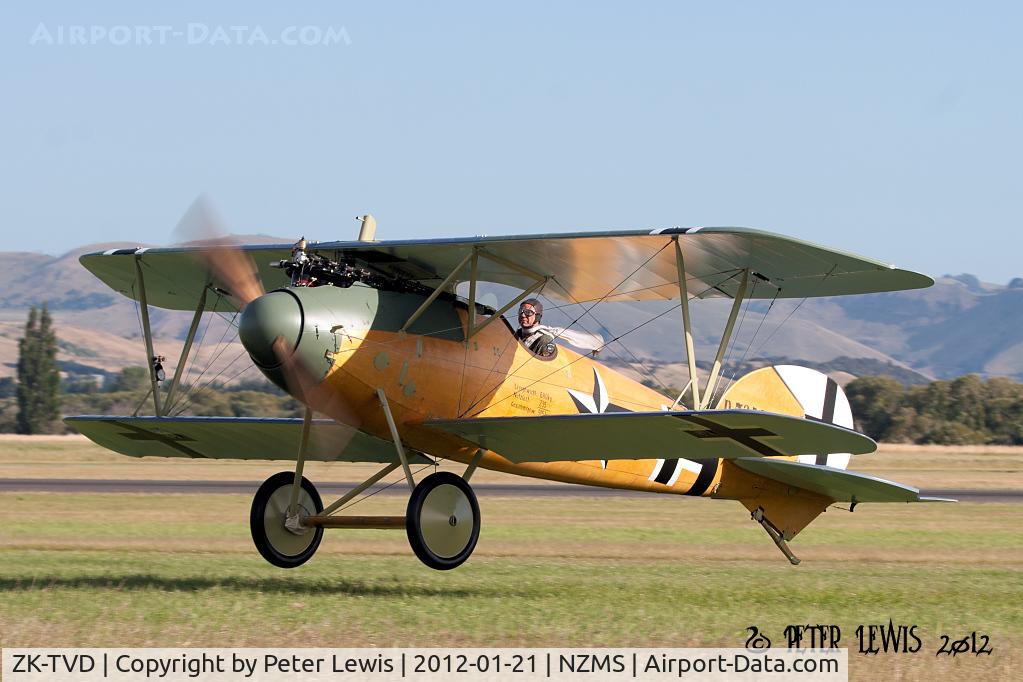 ZK-TVD, 2011 Albatros D-Va Replica C/N 83, Replica built by The Vintage Aviator Ltd., Masterton